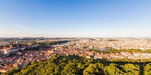 Panoramic photo of Prague by Werner Dieterich