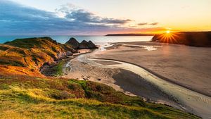 Sonnenuntergang in Wales