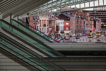 Spoorwegstation Guillemins Luik van Rob Boon