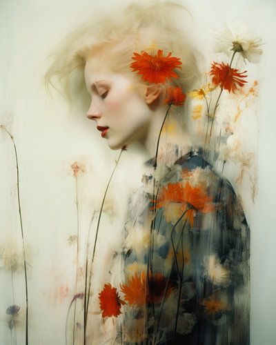 Botanisch portret met een verweerde uitstraling