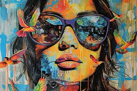 Damenbrillen | Neonbrillen von Kunst Laune