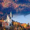 L'automne au château de Neuschwanstein sur Henk Meijer Photography
