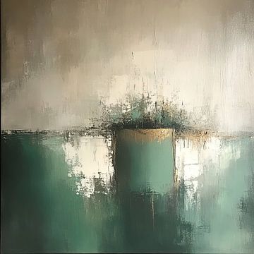 Gouden Reflectie van Zen en Meer