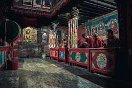 Buddhism temple by Edgar Bonnet-behar