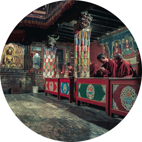 boeddhistische tempel van Edgar Bonnet-behar