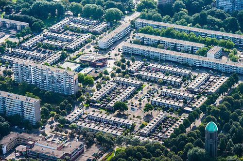 De wijk Overvecht in Utrecht