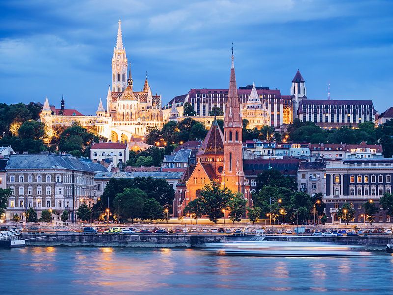 Budapest Skyline / Fischerbastei von Alexander Voss