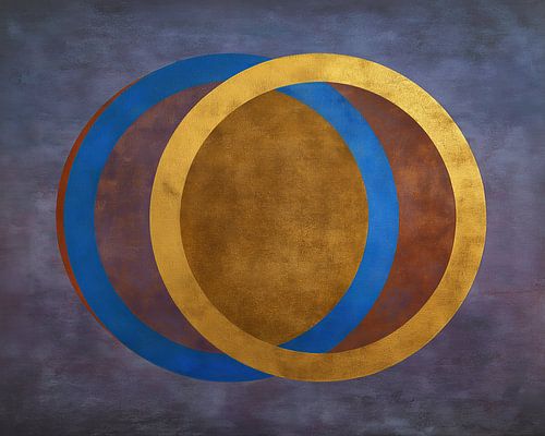 Kunstwerk in der Lobby | Kreis aus Stille und Rhythmus