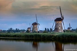 Kinderdijkse molens van Henk Veenstra