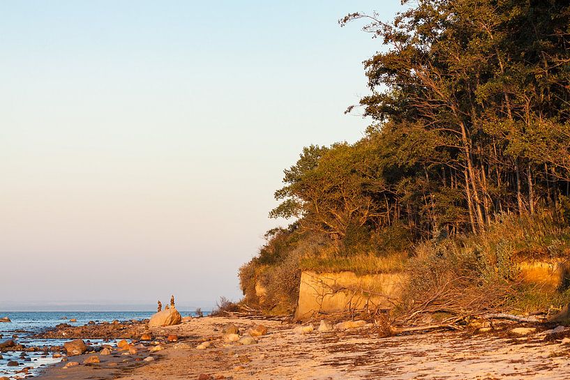 Abends an der Küste der Ostsee auf der Insel Poel van Rico Ködder