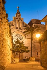 Sant Jaume Church in the old town of Alcudia, Mallorca by Christian Müringer