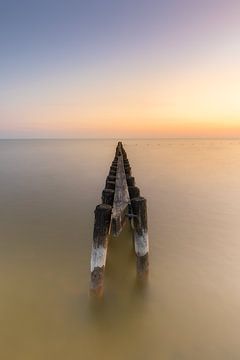 Palenrij in het Ijsselmeer van KB Design & Photography (Karen Brouwer)