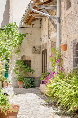 Straatje in Valldemossa op Mallorca