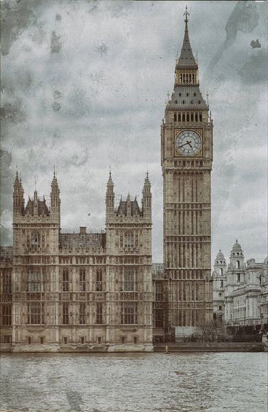 Maisons du Parlement à Londres par Volker Banken