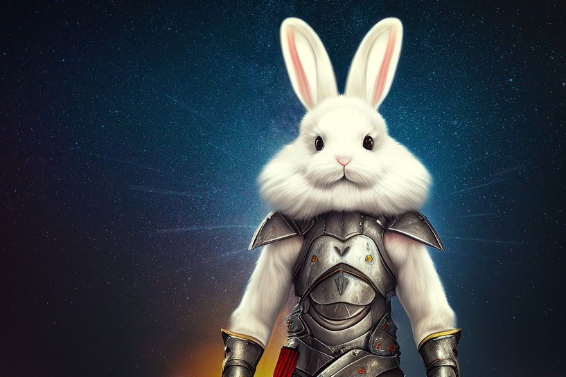 Bunny Warrior by AD DESIGN Photo & PhotoArt