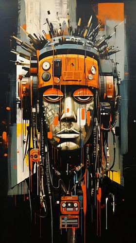 Abstract Kunstwerk 'MOTIONLESS'