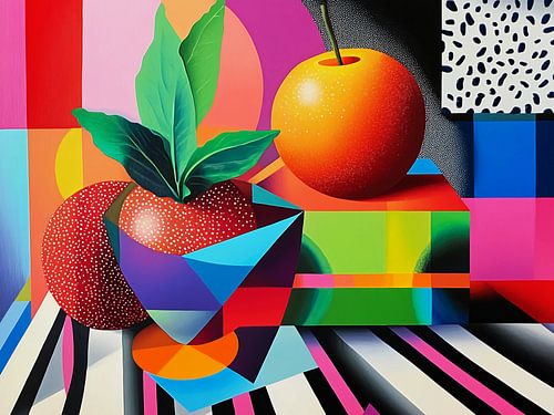 Moderne fuits in de tabel