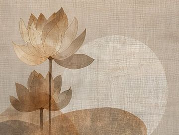 Serene Lotus Whisper van Modern Collection