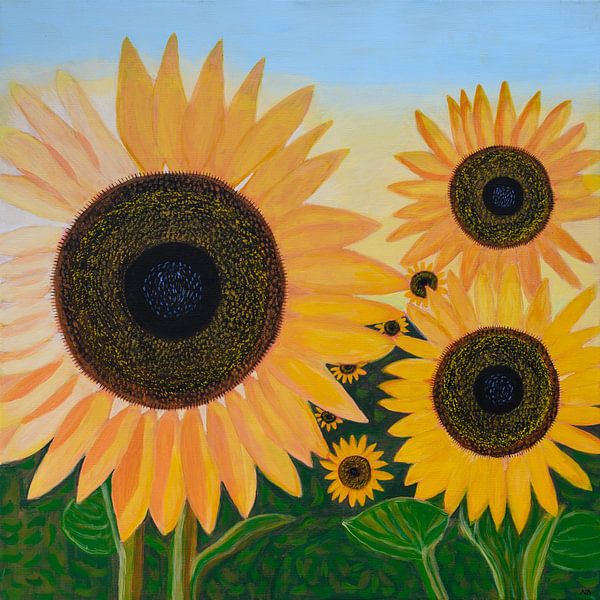 Tournesols par Nelleke Bruno