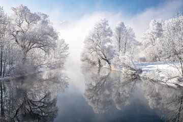 Winter in Beieren van Achim Thomae