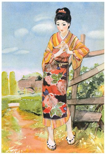 Sudō Shigeru - Driebladige Oranjebloesem