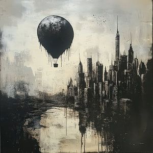 Ville et ballon