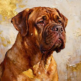 Bordeauxdogge von Johannas Art Creations