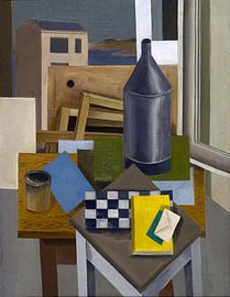 Stilleben mit Schachbrett von Atelier Liesjes