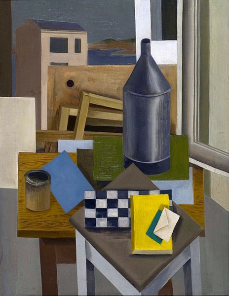 Still life with chessboard by Atelier Liesjes