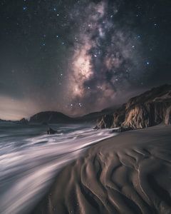 Sterne tanzen über Atlantikwellen