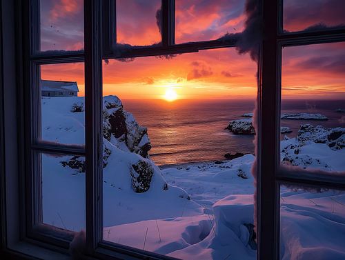 look out of the window