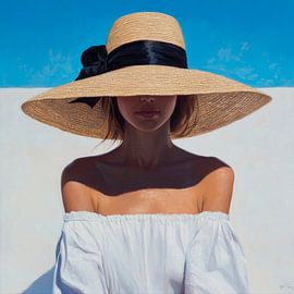 Sommerliche Stille im Sonnenlicht von Poster Art Shop