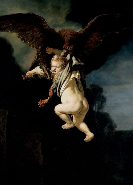 The Abduction of Ganymede, Rembrandt van Rijn van Rembrandt van Rijn