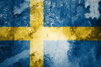 Sweden flag vintage