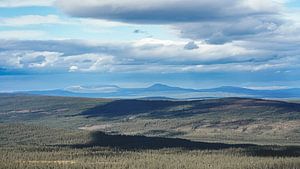 Swedish mountain Panorama van Sonny Vermeer