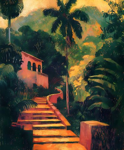 Palais dans la jungle