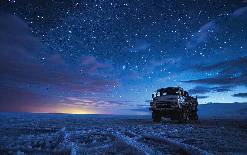 Unter den Sternen von fernlichtsicht