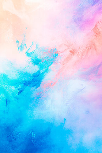 Gekleurde aquareltexturen - Zacht en dromerig