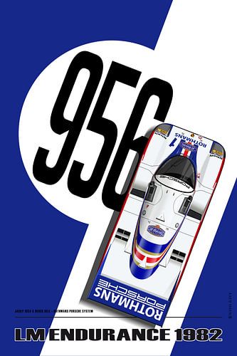 Porsche 956 Ickx Bell by Theodor Decker