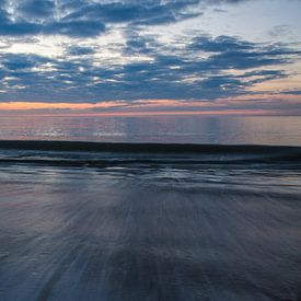 coucher de soleil à brouwersdam sur Alfred Benjamins