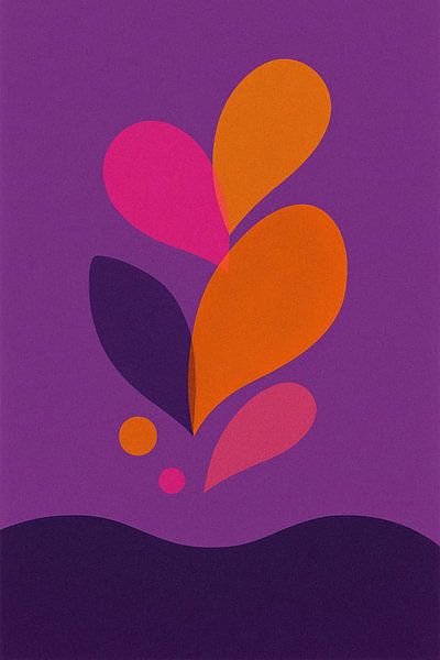 Abstract Vormen van Wind van Moonheart Artworks