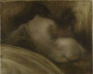 Rücken einer nackten Frau 1889 - 1991 von Atelier Liesjes