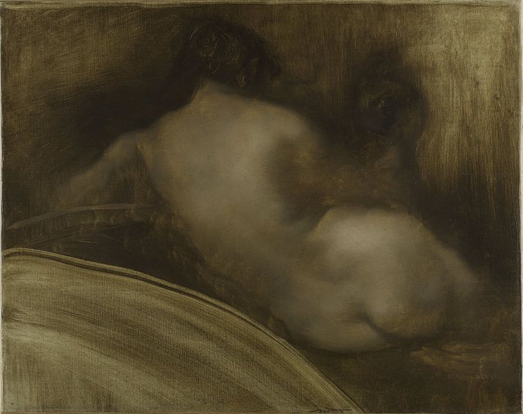 Back of nude woman 1889 - 1991 by Atelier Liesjes