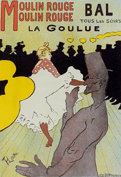 Affiche pour le Moulin Rouge la Goulue. Toulouse-Lautrec, Henri de (1864-1901)