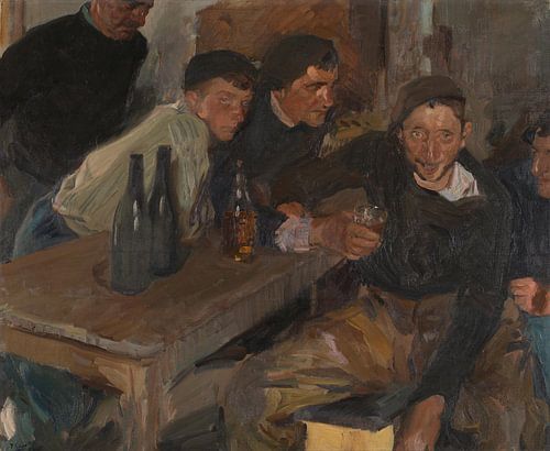 De dronkaard, Zarauz (El Borracho, Zarauz), Joaquín Sorolla