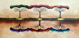 Colorful Seasons by Gena Theheartofart