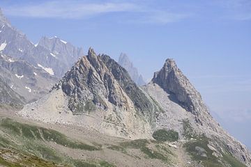 Mont Blanc: Een spectaculaire langeafstandswandelroute door Frankrijk, Italië en Zwitserland - vol gletsjers, bergtoppen, alpenweiden en prachtige bergmomenten. van Miriam Schwarzfischer Fotografie