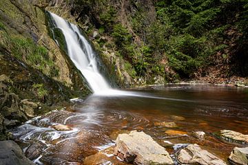 Bayehon waterval, Hoge Venen, België van Alexander Ludwig