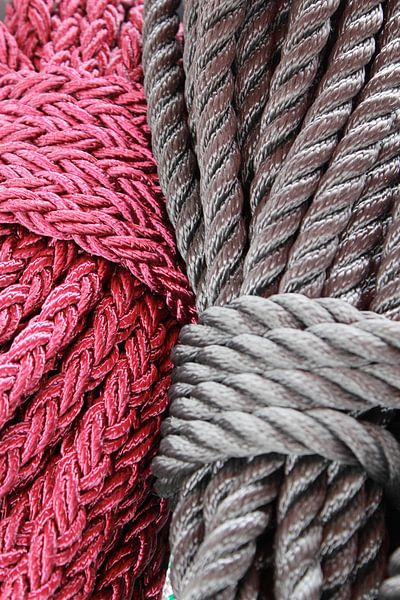 Schiffstau bei Maritim von Masja Bijmans