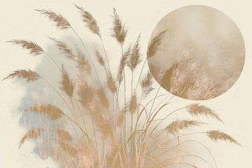 Scandinavian fantasy nature landscape